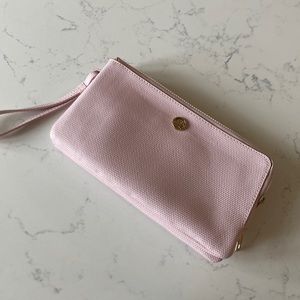 Lululemon Light Pink Double Zipper Pouch Clutch